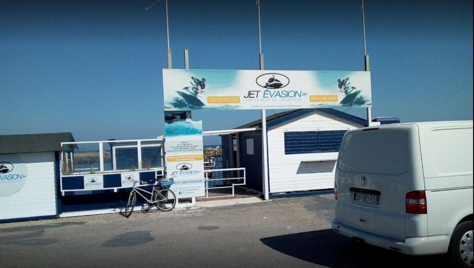 charmant mobil home 2 chambres Valras plage Bagian luar foto