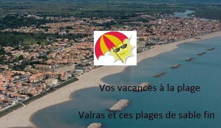 charmant mobil home 2 chambres Valras plage Bagian luar foto